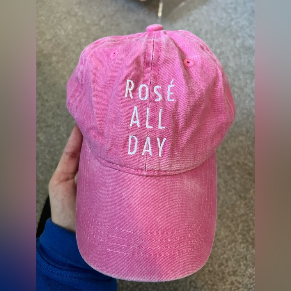 LIKE NEW Rose all day pink baseball cap
